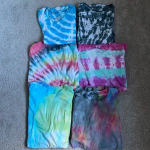 Tie Dye t-shirt bundle